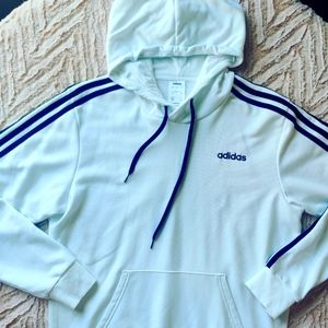 💥 ADIDAS 💥 Sweatshirt With 3 Black Stripes and Black Logo